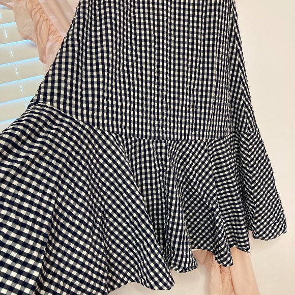 J crew midi checkered dress size 6 - Picture 3 of 5